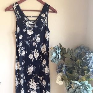 Maurices Navy blue swing dress